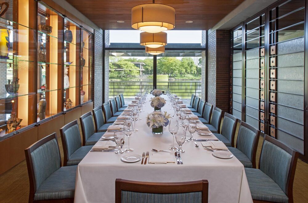 Water's Edge & Lakeside Patio at Hyatt Lodge invites guests to celebrate Father's Day this year with a pig roast and live music! (Photo courtesy of Hyatt Lodge) for Father's Day Dining, Gifts & Specials in Chicagoland