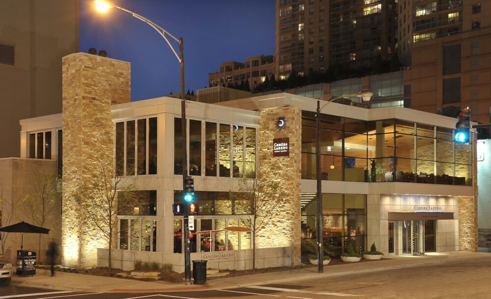 Exterior for Milagro Tequila Dinner at Cantina Laredo