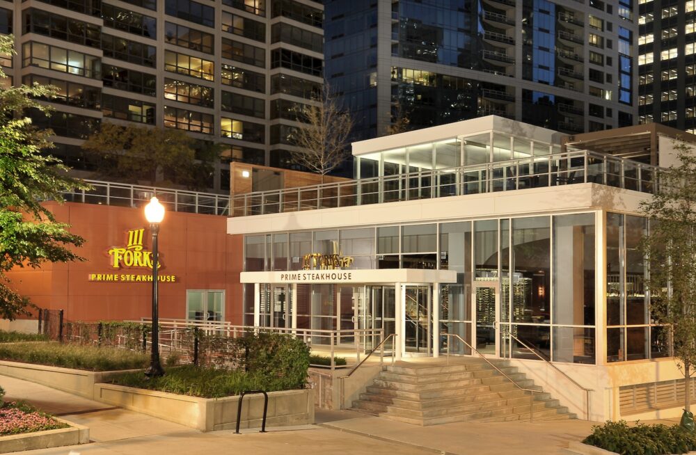 Exterior for “Sommelier for a Day” Wine Tasting at III Forks