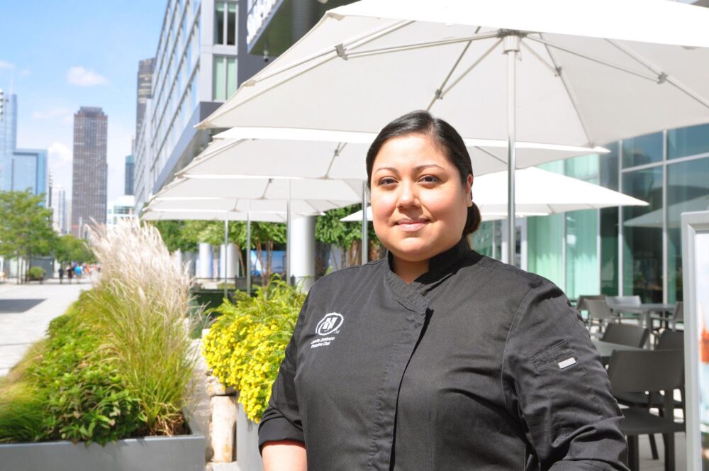 Chef Jennifer Zambrano (photo courtesy of Lirica) for CFM Asks: Jennifer Zambrano, Executive Chef of Lirica at Navy Pier