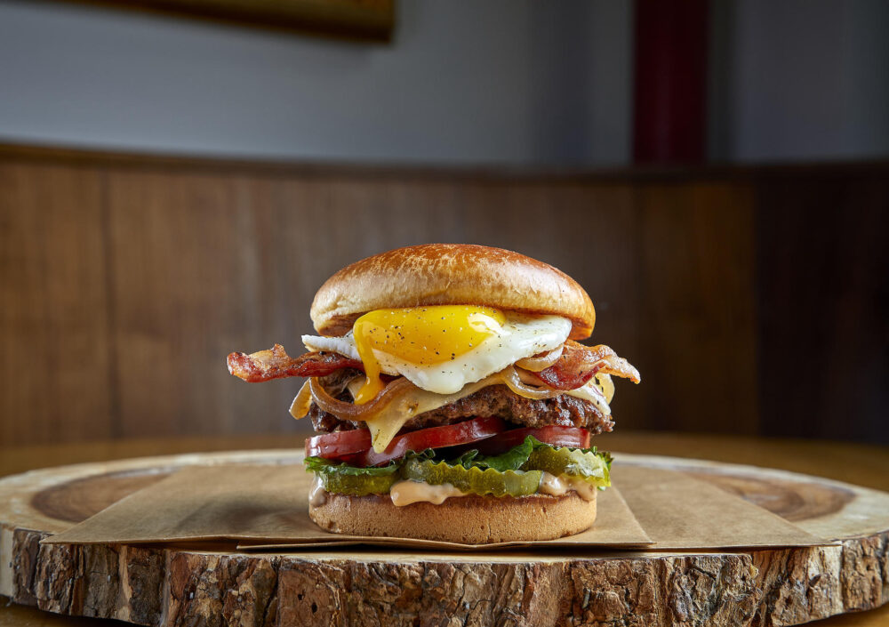 Farmhouse 1 5 for Celebrate National Burger Day at Chicagoland Restaurants and Bar, August 25th