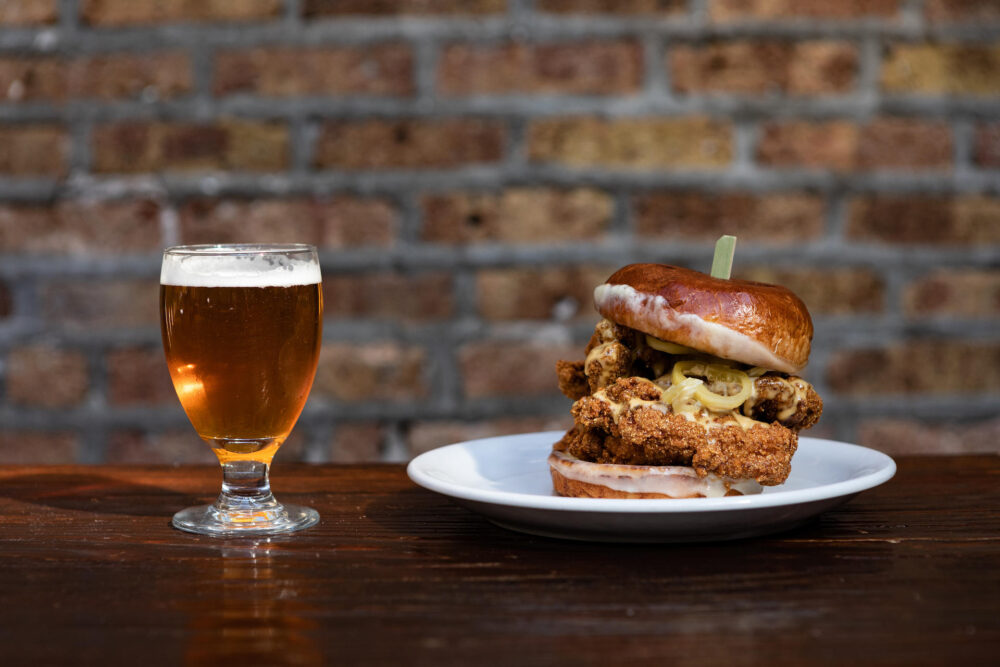 Frontier Chx Sandwich And Beer 1 for Where to Celebrate the Unofficial End of Summer for Labor Day Weekend 2024