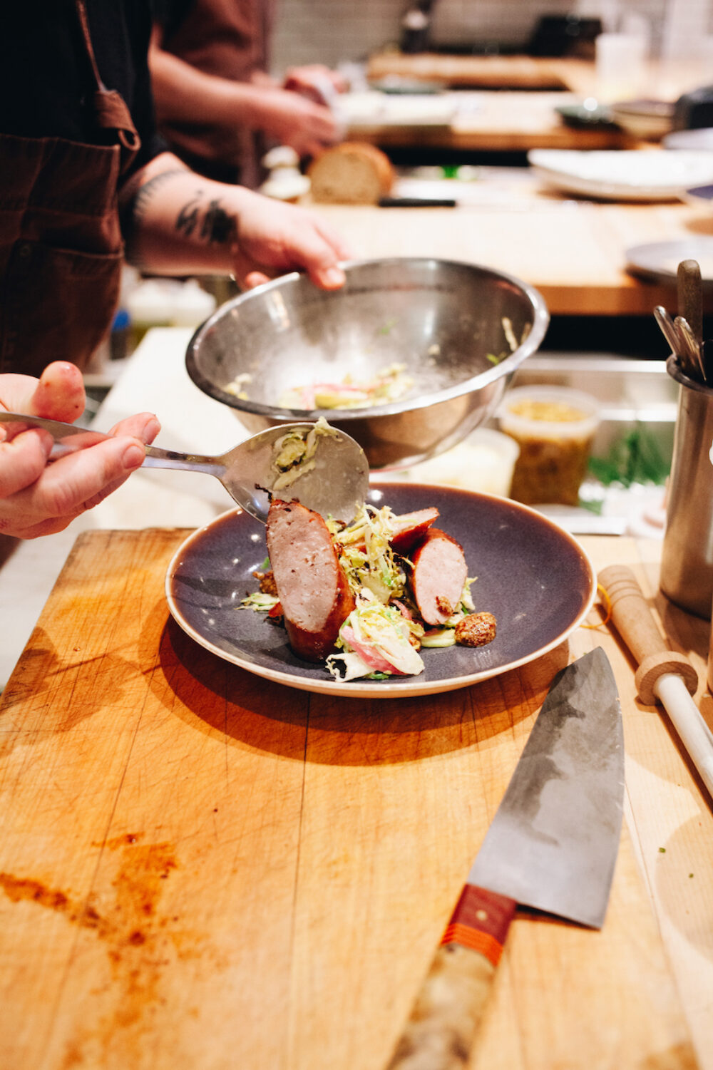 Funkenhausen Cooking Action 7068 for Ring in 2023 at Chicago's Best Bars and Restaurants