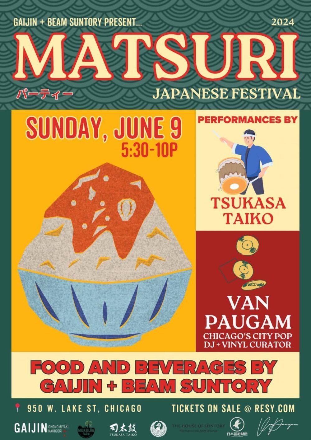 Gaijin Matsuri Digital Graphic Bb 1086X1536 for Chicago Welcomes the 2024 James Beard Awards with Ancillary Celebrations