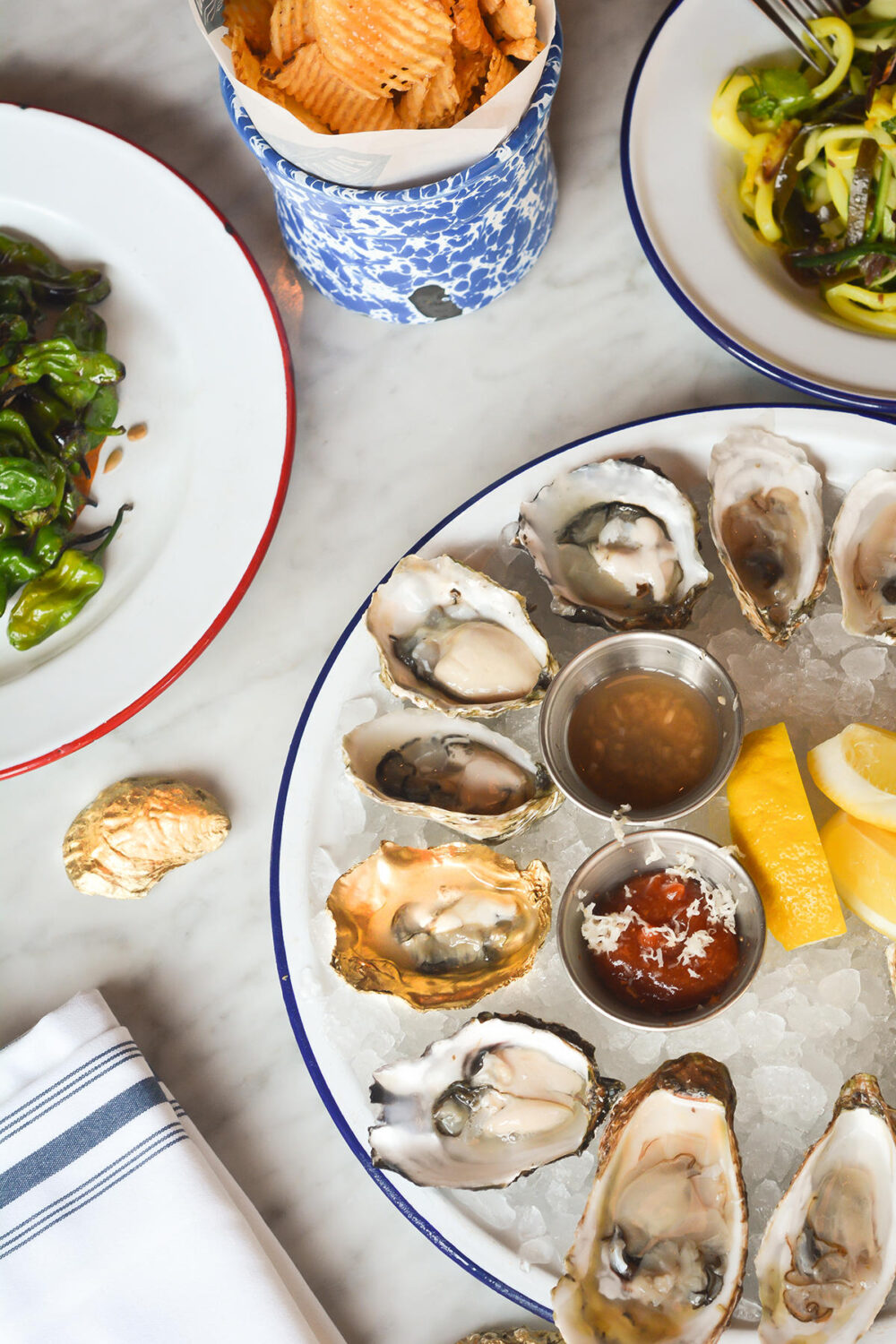 Golden Oyster Edit for Where to 'Shellebrate' for National Oyster Day, August 5