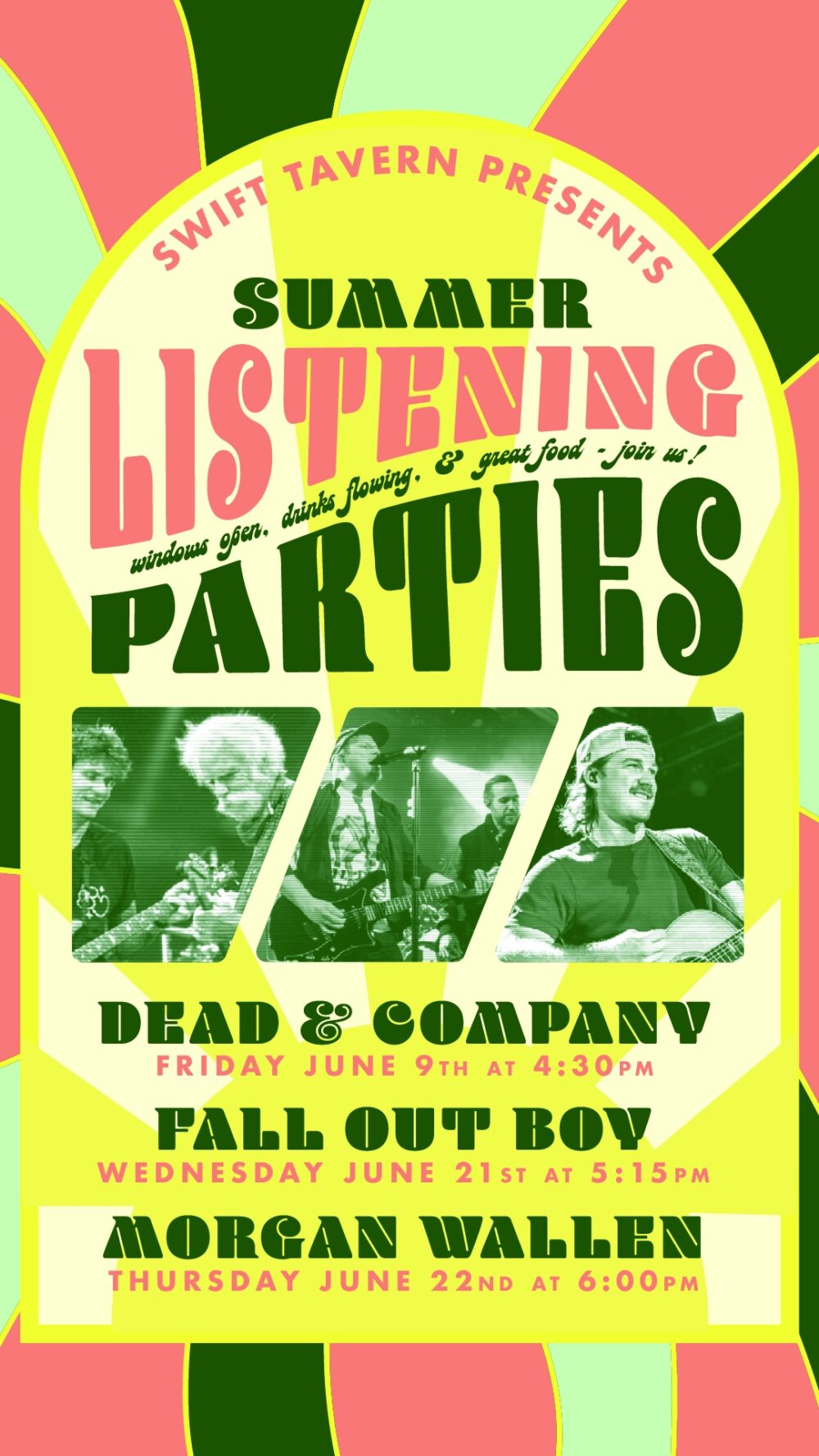 Ig Listening Series Graphic 1200 02 for Summer Listening Parties at Swift Tavern