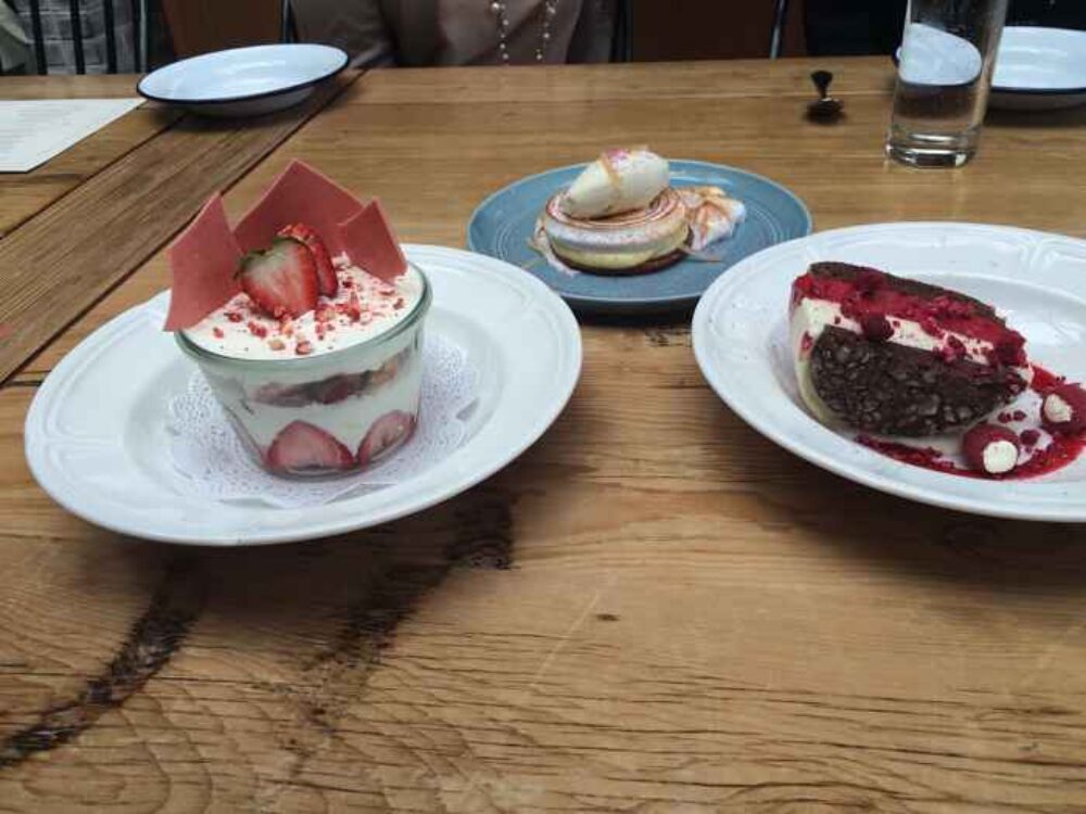 Desserts for Lunch at Cindy's with a Remarkable View