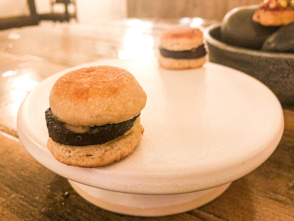 Sanguinaccio for Foraged Fall Flavors at Elizabeth Restaurant, the Michelin Starred Standard in the Heart of Lincoln Square