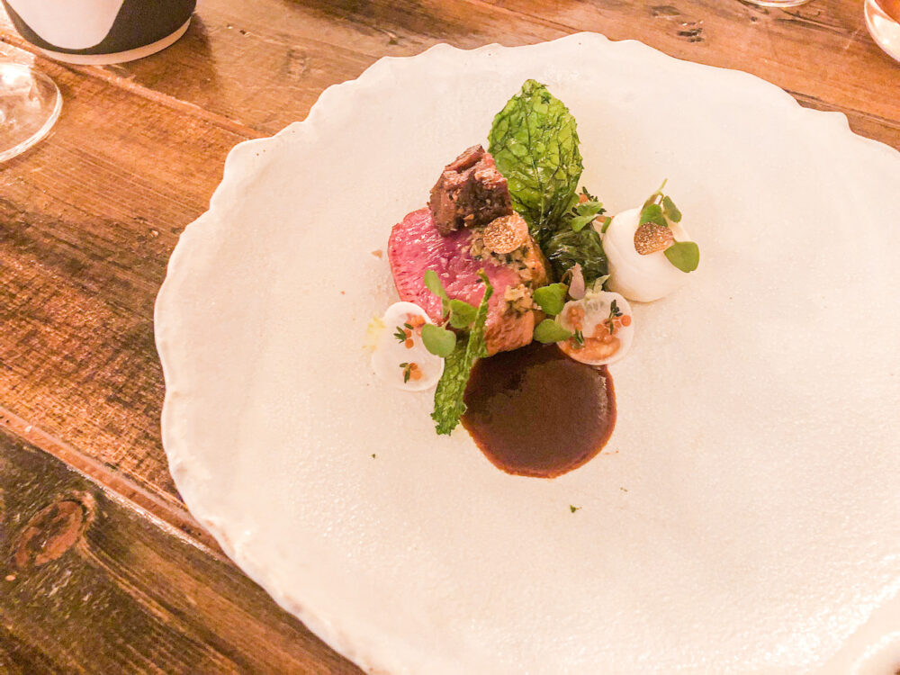 Lamb for Foraged Fall Flavors at Elizabeth Restaurant, the Michelin Starred Standard in the Heart of Lincoln Square