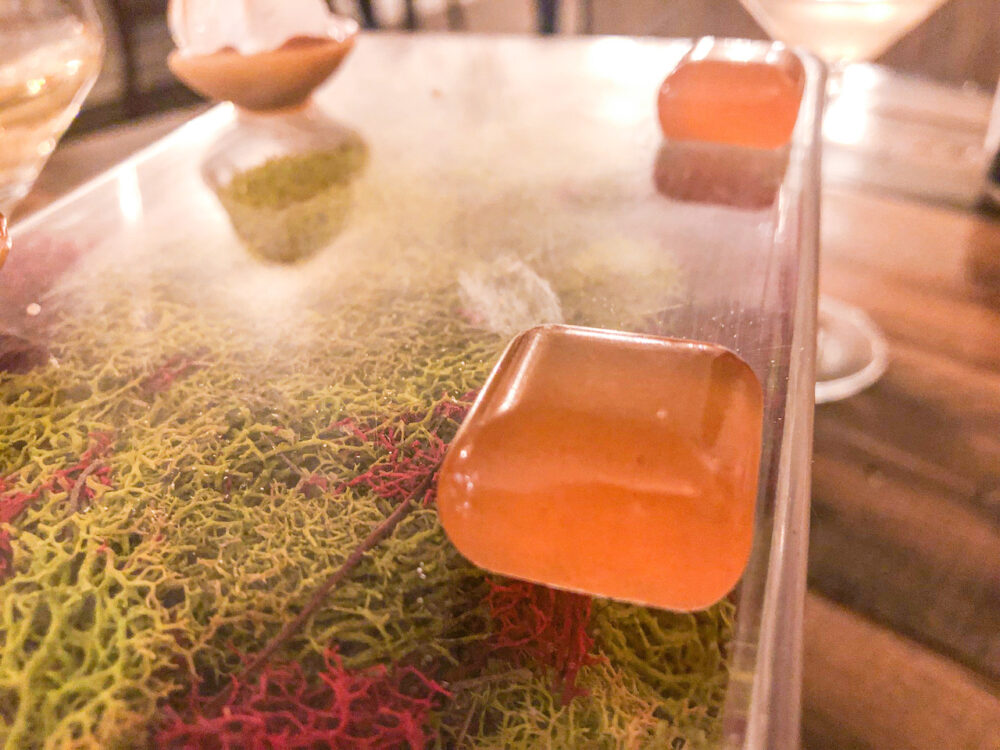 Gummy for Foraged Fall Flavors at Elizabeth Restaurant, the Michelin Starred Standard in the Heart of Lincoln Square