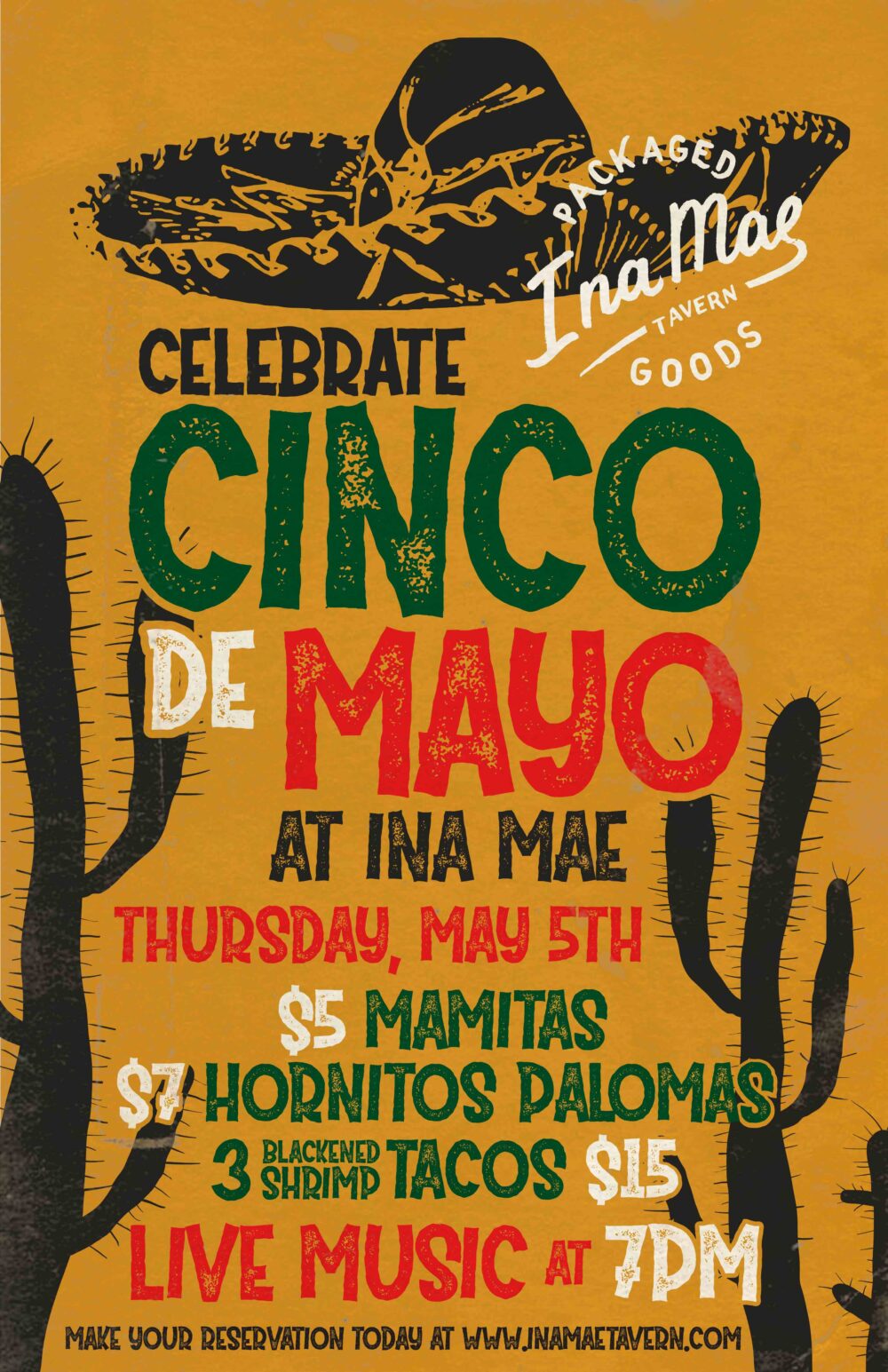 Ina Mae Cinco De Mayo 2022 for Where to Celebrate Mexican Flavors this Cinco de Mayo