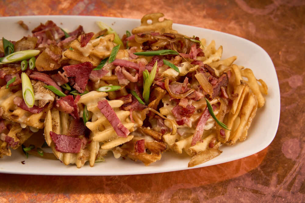 Irish Nachos (Photo courtesy of Bottleneck Management) for St. Patrick's Day Happenings in Chicago