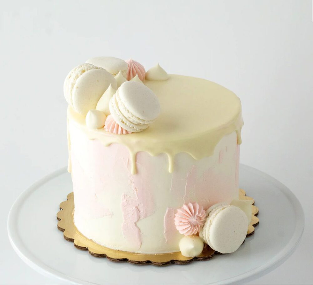 Le Macaron Cake (Photo courtesy of Bittersweet Pastry) for CFM Asks: Bittersweet Pastry's Lead Cake Decorator, Kerrie Breuer