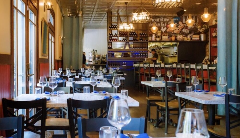 Le Sud Dining Room for Le Sud Mediterranean Kitchen Launches New Spring Menu