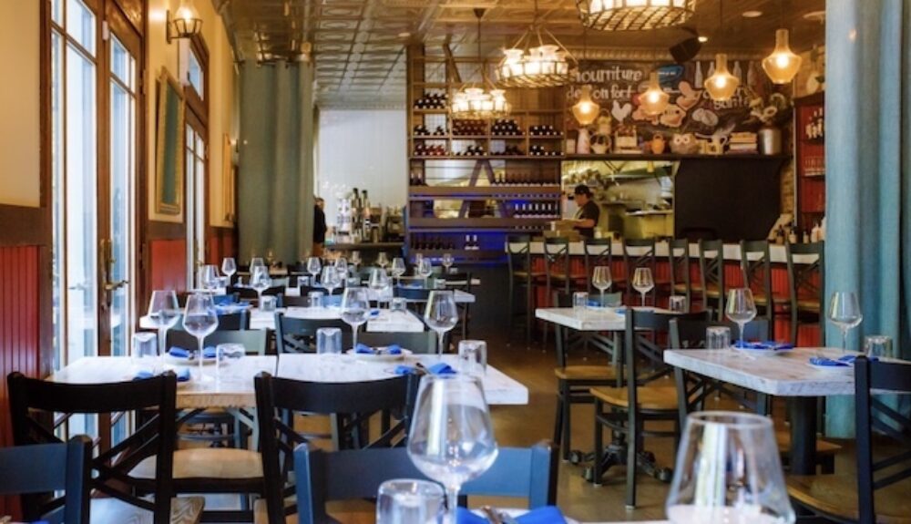Le Sud Dining Room for Father's Day at Le Sud Mediterranean Kitchen