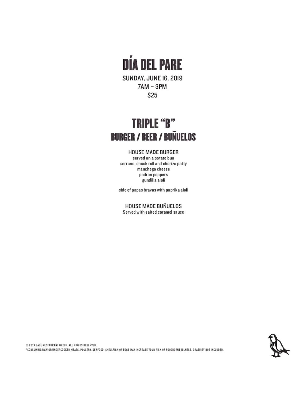 Mercat Chicago Fathers Day 2019 for Mercat a la Planxa: “Día del Pare” Father's Day Brunch