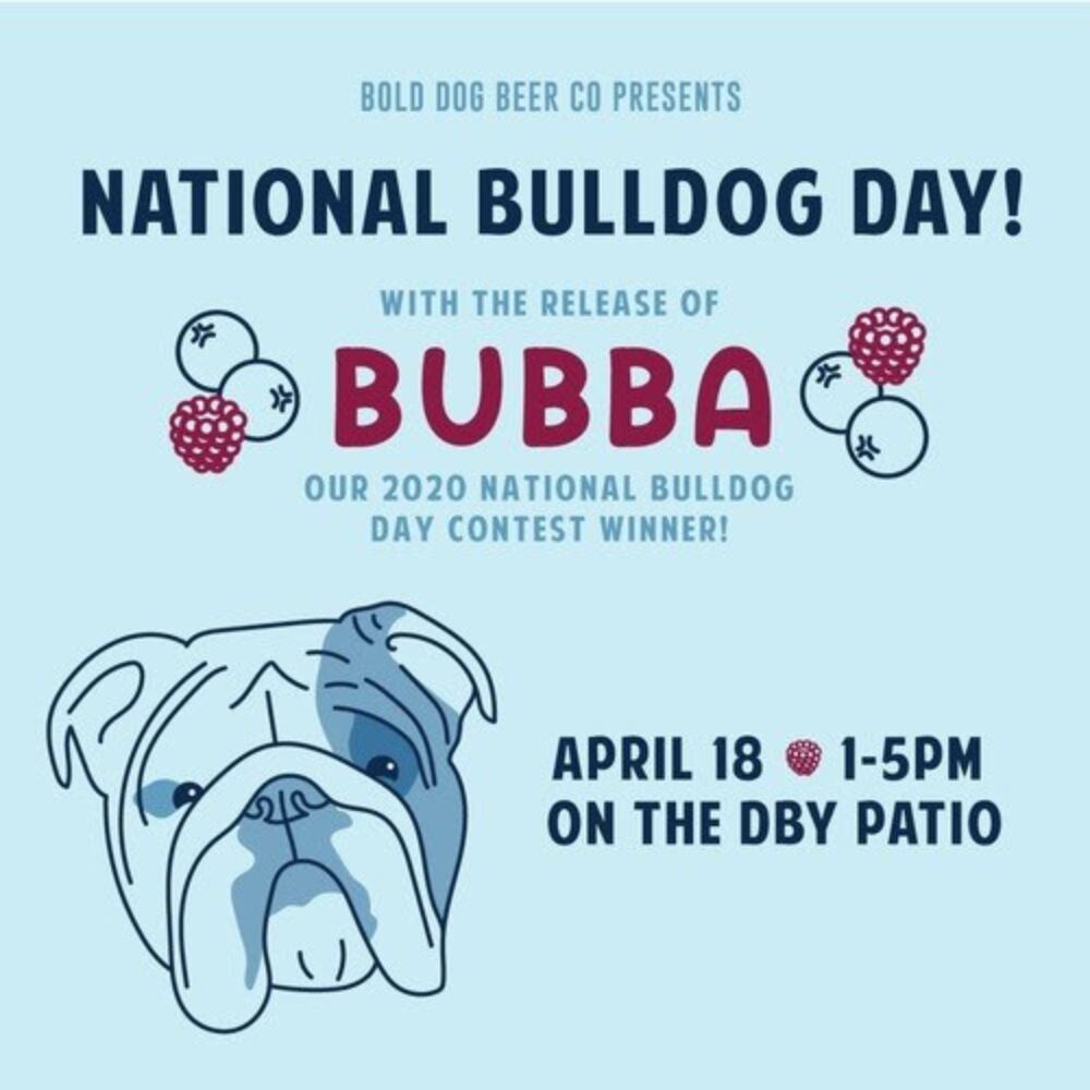 District Brew Yards and Bold Dog invite responsible beer fans and their best four legged friends to the first pup party on the patio of the West Town brewery collective on April 18. (Flyer courtesy of District Brew Yards) for April Showers Bring Fun Food Events to the Calendar