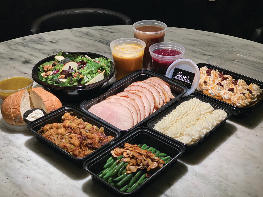 Perry's Thanksgiving To Go. Photo credit: Perry's Steakhouse & Grille
