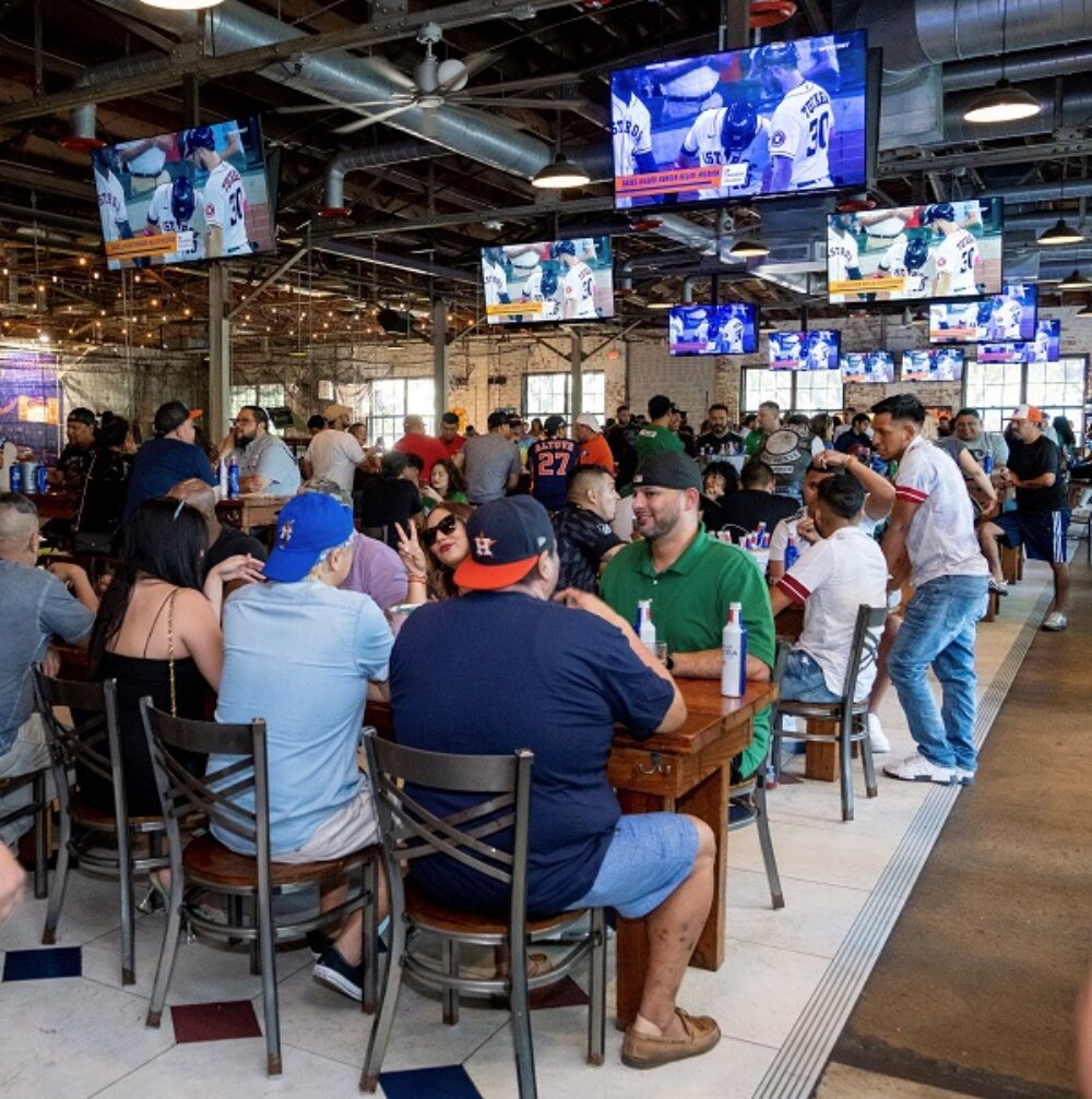 Pitch 25, Voted Houston's #1 Sports Bar, Bets Against Chicago Favorite Fabulous Freddies for Houston and Chicago Restaurants Wager Food, Drink, Swag and Pride for the Astros vs White Sox Division Championship Playoff Series