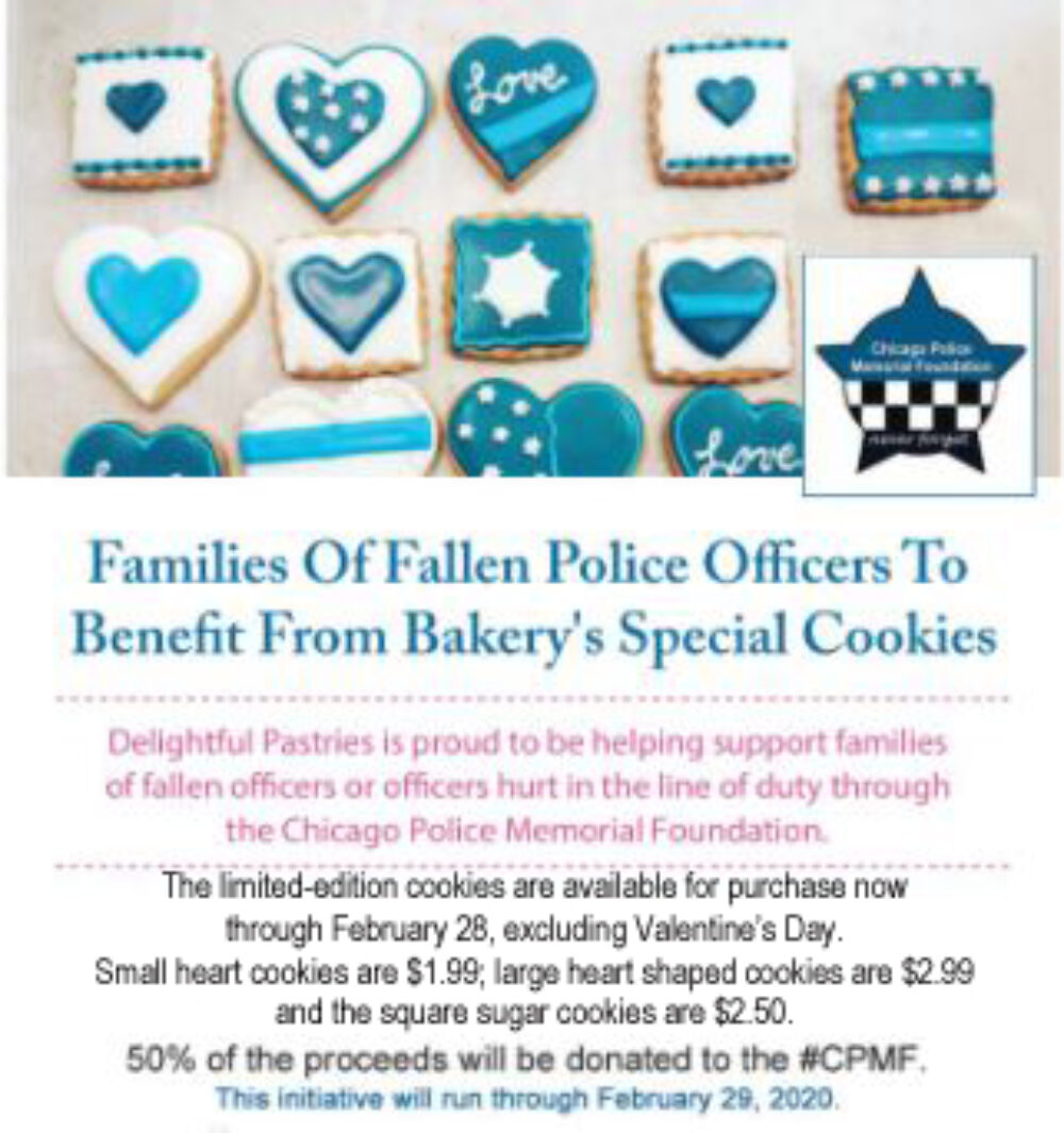Delightful Pastries Fund raiser for Fallen Heros