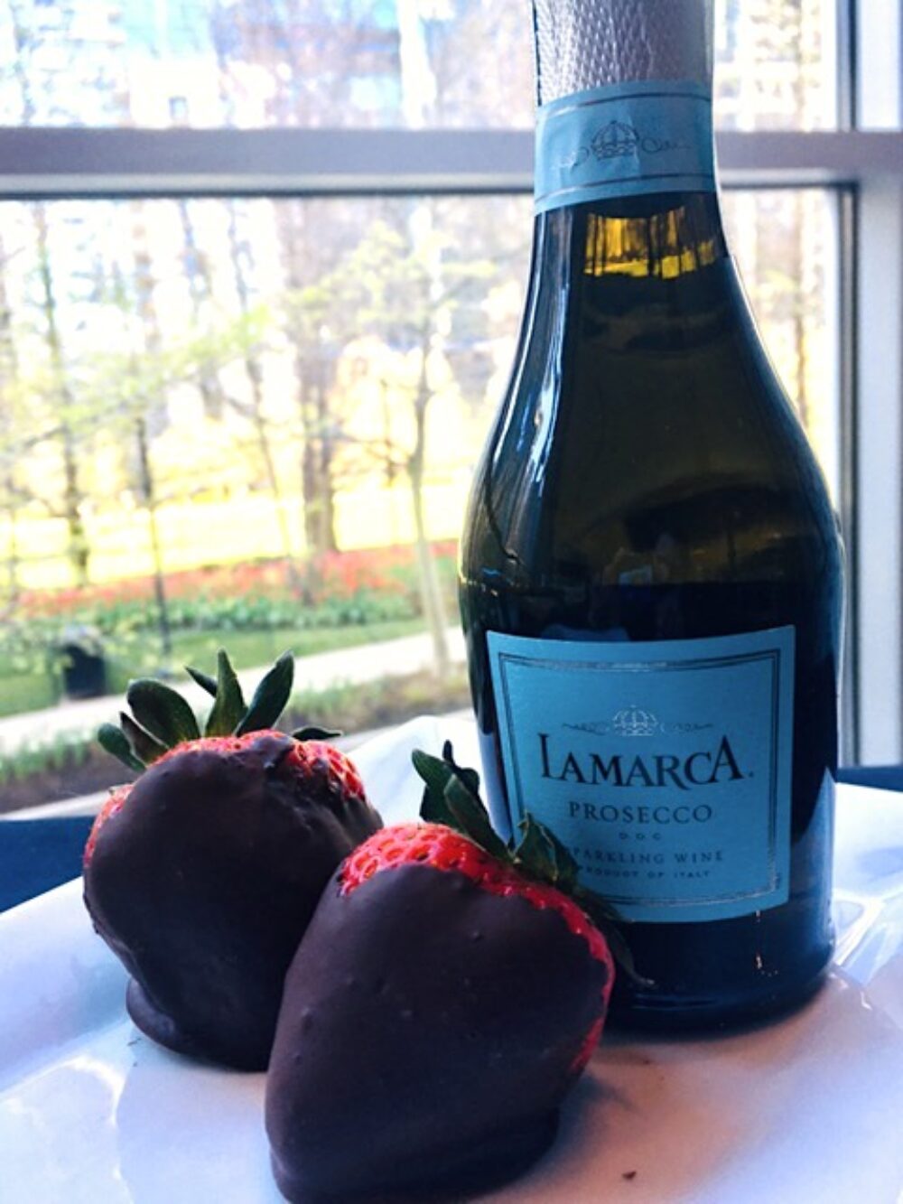 Prosecco And Strawberries 1 for Sweetest Day Dining at III Forks Prime Steakhouse