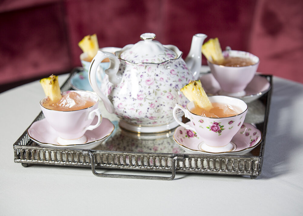 Guests will be able to sip their drinks from teapots designed by Miranda Kerr for English porcelain brand Royal Albert Collection. for New 3 course Authentic Spanish Brunch to Be Launched on Mother’s Day at Black Bull