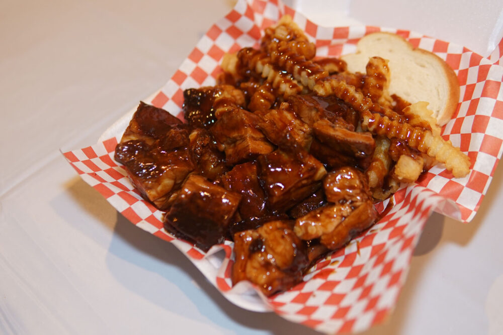 BBQ Rib Tips at Bell Heir's BBQ (all photos courtesy Bell Heir's BBQ) for Father’s Day at Bell Heir’s BBQ