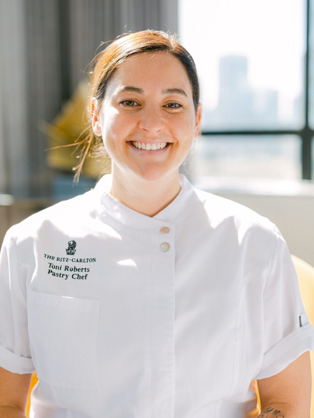 Headshot of Toni Roberts courtesy of The Ritz Carlton, Chicago for Restaurants Honoring International Women's Day and Women's History Month Throughout Chicago