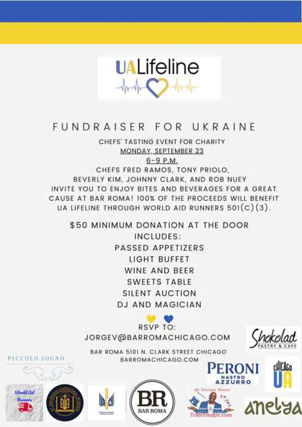 Roma Ukraine Final Copy for Chefs' Tasting Event for Ukraine