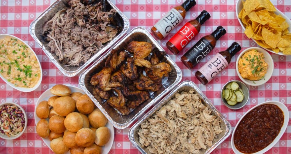 Smoke Daddy Wicker Park is offering 3 to go packages that feed groups of 4 10. (Courtesy of The Smoke Daddy) for What To Order For Super Bowl Sunday