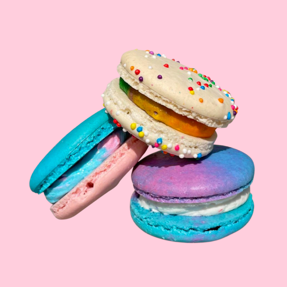 Skittle Macarons for CFM Asks: Tianna Gawlak, Owner and Operator of The Bakery Box, a bakery ATM in River North