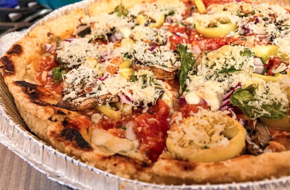 Keep it cheesy or make it your own, Uno's cheese pizza is a blank canvas for your wildest creations. for Harry & David Conquers Pizza Cravings with Newly Available Pizzeria Uno