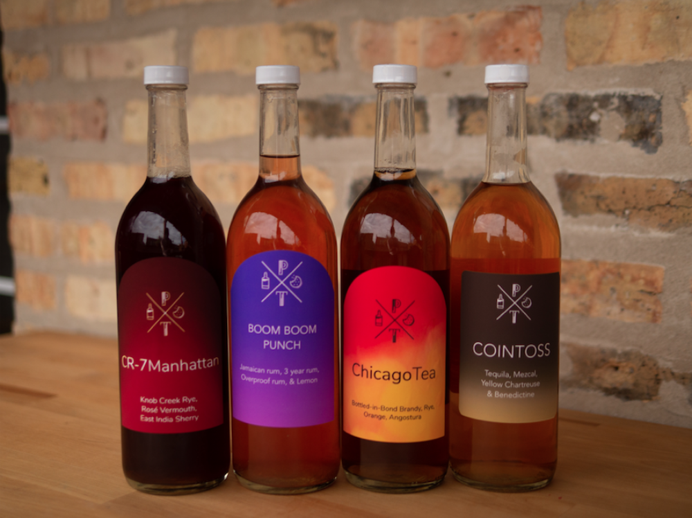 Part of the boozy line up of Present Tense cocktails. (Photo Courtesy of Present Tense) for CFM Asks: Derek Mercer, Founder of Recently Launched Ghost Bar, ‘Present Tense’