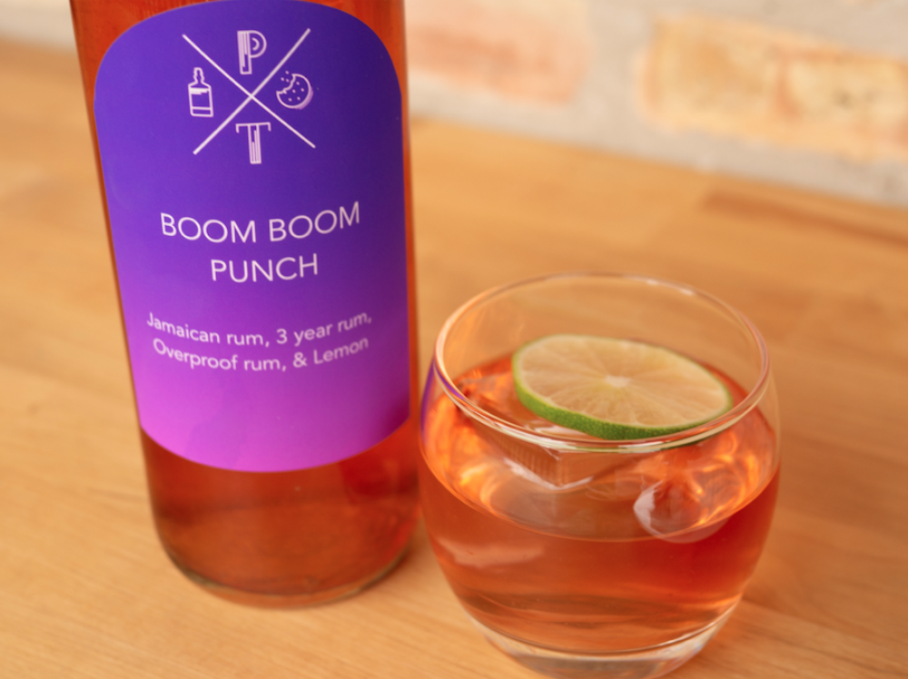 We loved the sweetness of the Boom Boom Punch! (Photo Courtesy of Present Tense) for CFM Asks: Derek Mercer, Founder of Recently Launched Ghost Bar, ‘Present Tense’