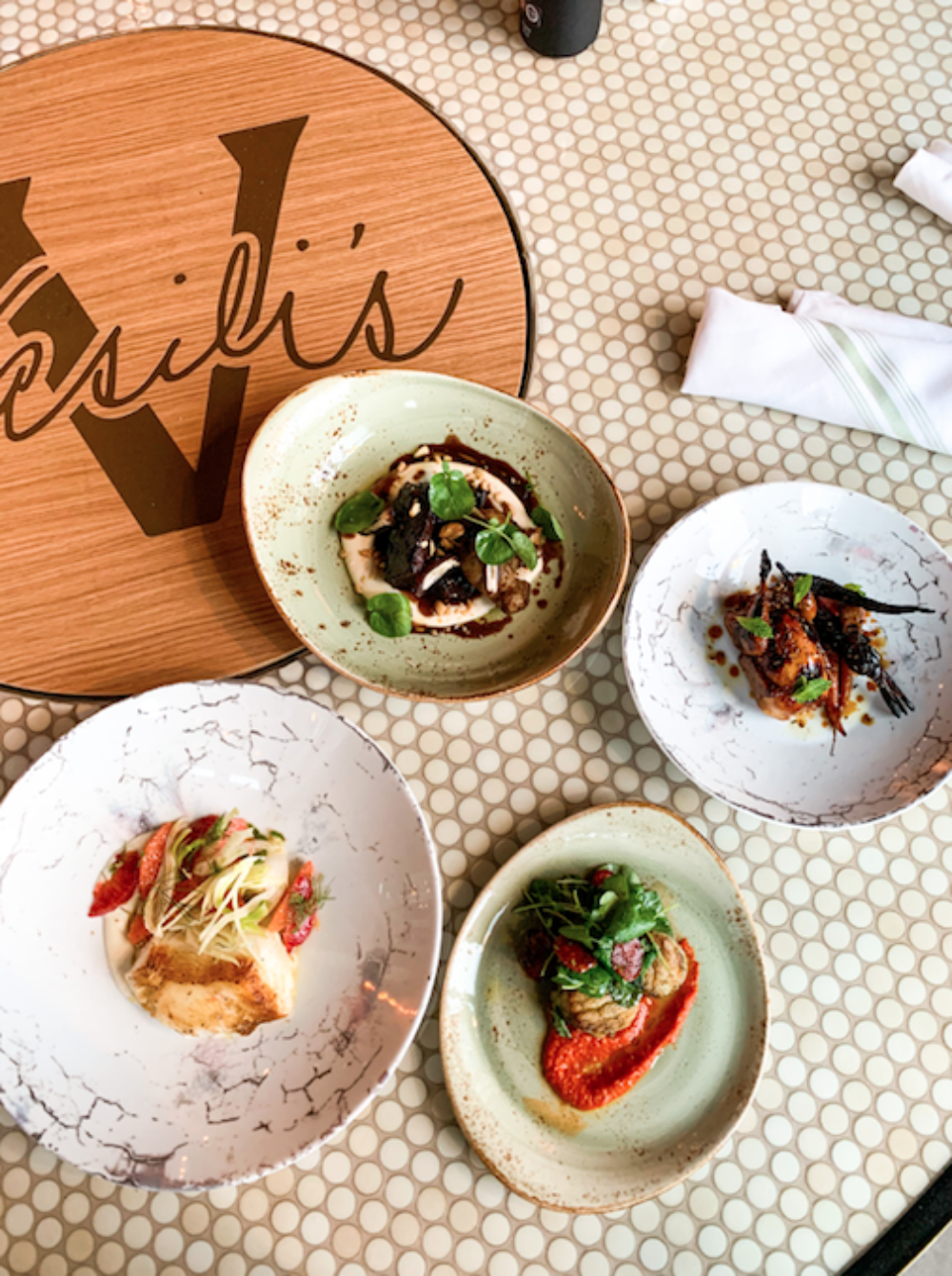 Vasili's Valentine's Day Spread (Courtesy of Kiley Rendak) for Valentine's Day Dining and Carryout Specials Around the City