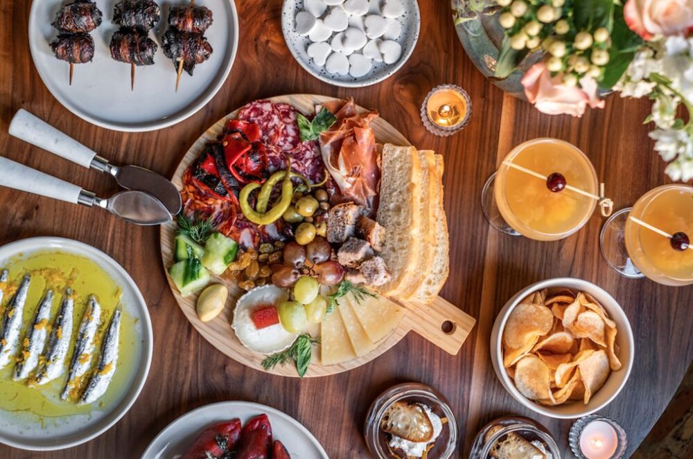 This Valentine’s Day weekend, transport yourself and a loved one to Barcelona with Boqueria’s Pintxo Party for two. (Photo courtesy of Sveta Damiani) for Valentine's Day Dining and Carryout Specials Around the City