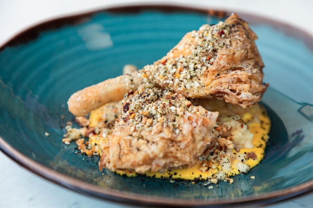 During Restaurant Week, guests can order a three course menu created by Executive Chef Jacob Solomon that offers authentic comfort dishes and Roman staples. (Photo courtesy of Rachel Bires) for 2021 Chicago Restaurant Week Deals (March 19 April 4)