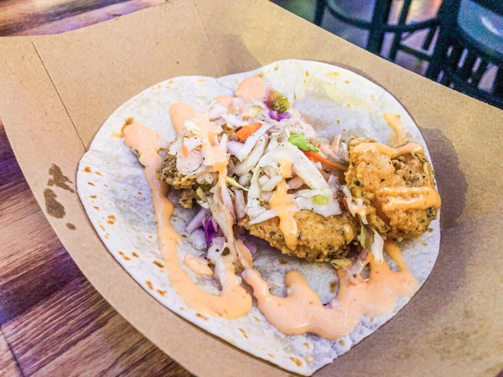 We loved every taco on the menu but the one I can't stop thinking about is the Bang Bang Shrimp. for Why The Graystone Tavern in Wrigleyville Should Be On Your Taco Tuesday List