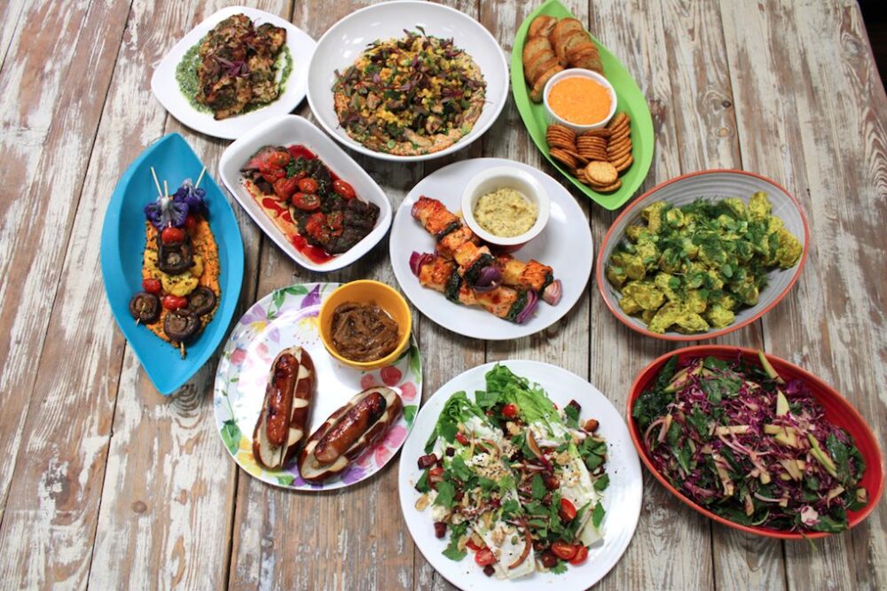 �This Father’s Day, spend less time on the grill and more time with Dad with The Goddess and Grocer’s Father’s Day Grill Box. (Photo courtesy of The Goddess and Grocer) for Father's Day Dining, Gifts & Specials in Chicagoland
