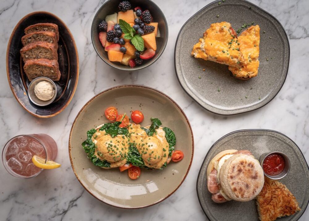 Visit Cafe Robey for seasonal and classic American brunch offerings to kick off the holiday weekend mornings. (Photo Courtesy of Kathleen Robinson) for Fourth of July Specials Across Chicago