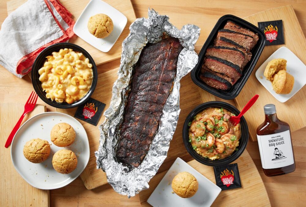 Classic BBQ favorites are served hot and ready to eat at Soul & Smoke! (Photo courtesy of Neil Burger) for Labor Day Weekend Specials & Events at Chicago Restaurants