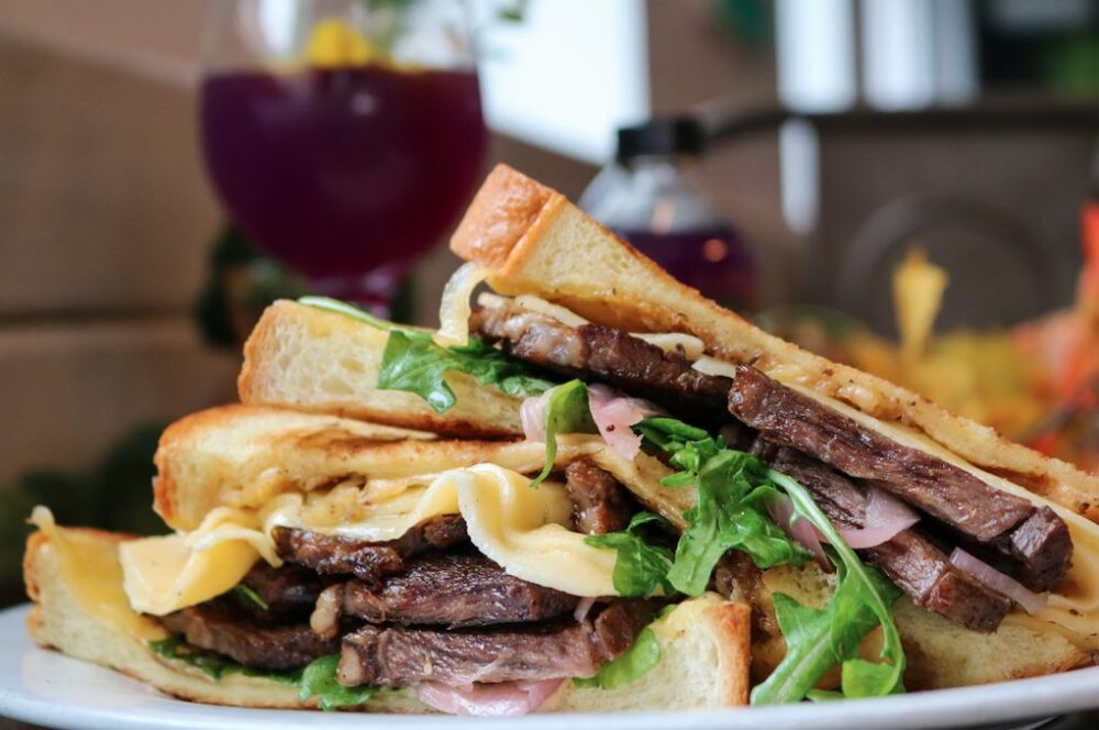 The Short Rib Grilled Cheese sandwich (Photo courtesy of The Goddess and Grocer) for Where to Eat for National Sandwich Day, November 3