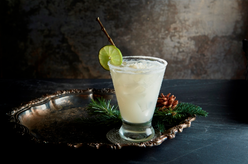Winter White Margarita for Holiday Cocktails at Cantina Laredo