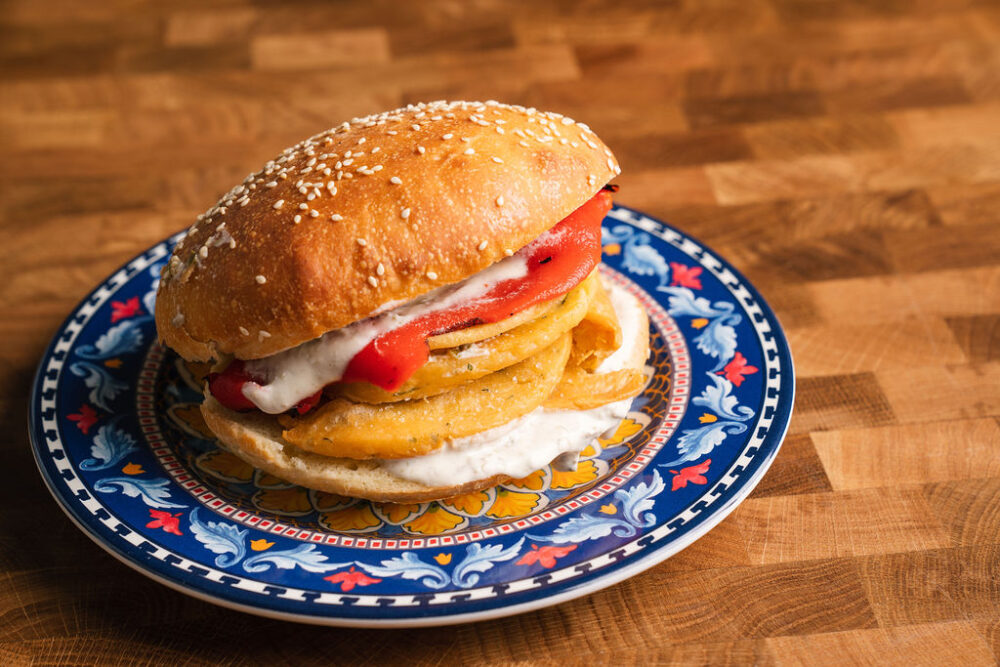 Pane e Panelle (Photo courtesy of Kristen Mendiola) for CFM Asks: Chefs Steven Jarczyk and Daniela Vitale of Sfera Sicilian Street Food