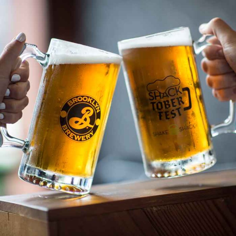 Shake Shack Bier Stein for Celebrate Shacktoberfest at Shake Shack