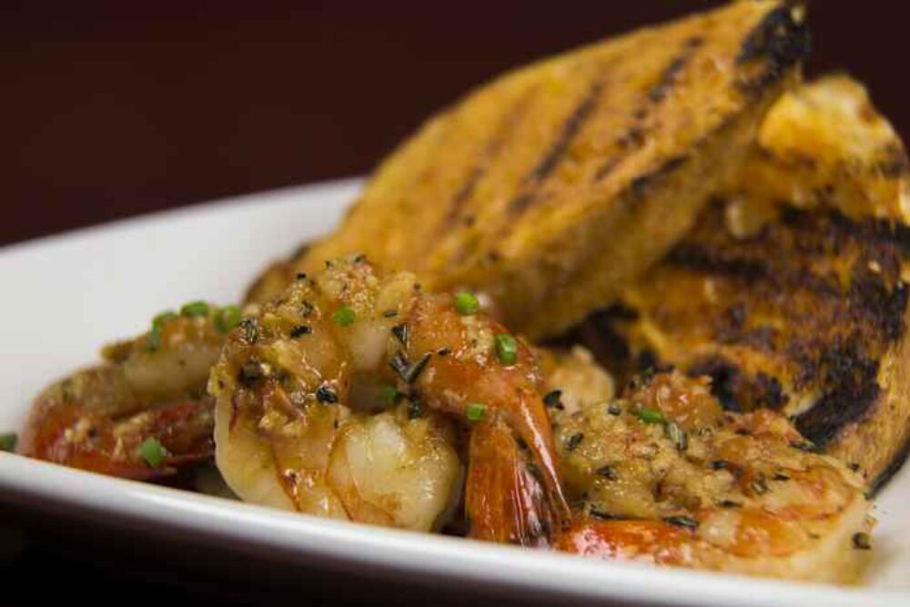 Shrimp Mosca 9 for New Happy Hour and Burger Night at KICK