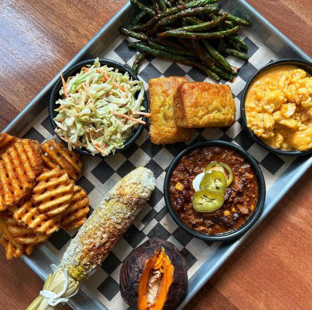 Sides Tray for Go Football! Where to Get Your Game Day Spread for Super Bowl 58