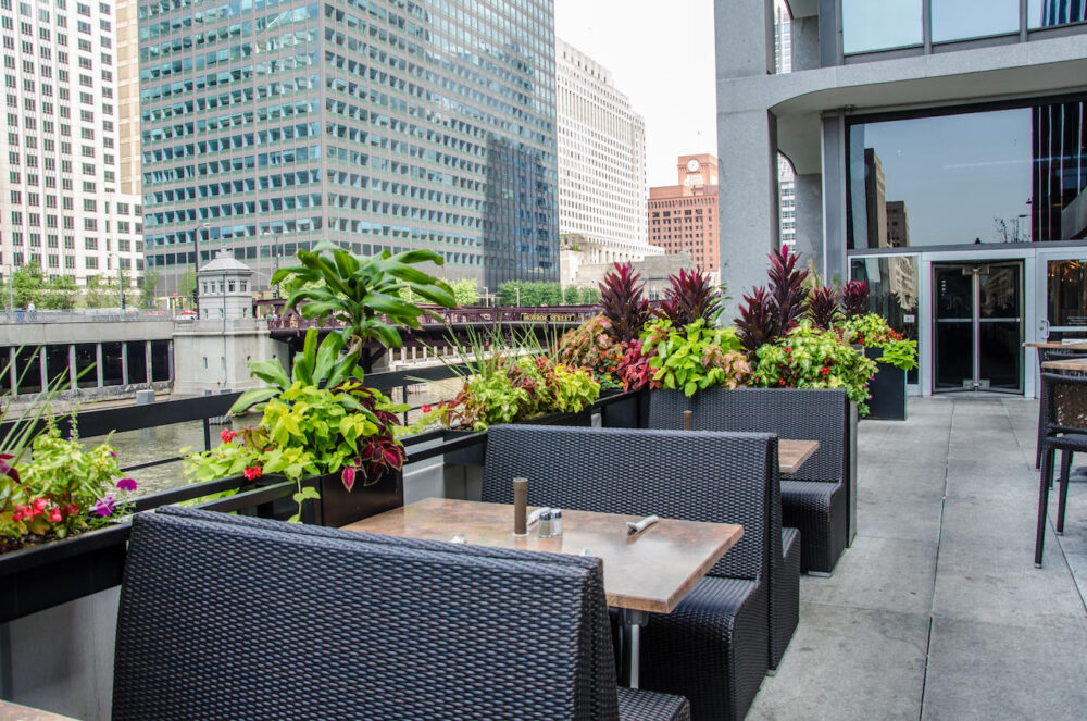 South Branch Patio 2 for Top Places to Dine al Fresco this Summer in Chicago
