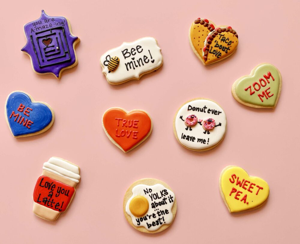 Order an assortment of Sugargoat cookies for your loved ones! (Courtesy of Stephanie Izard) for Valentine's Day Dining and Carryout Specials Around the City