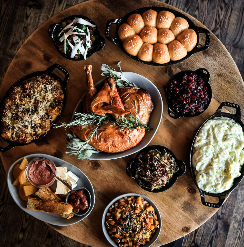 Table Overhead for Where to Feast in Chicago this Thanksgiving